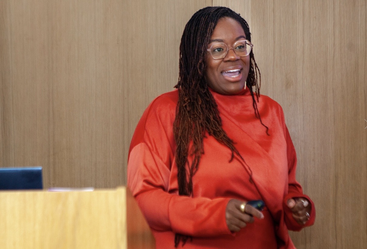 Sheree-Ann Michelle speaking